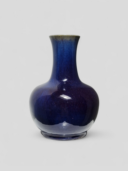 A large Flambé-Glazed Bottle Vase, Daoguang Period (1820–1850)