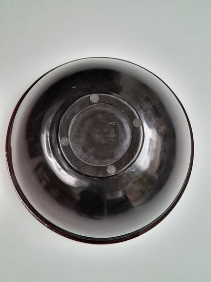 A substantial Chinese ruby-red Peking glass bowl — 19th/20th century