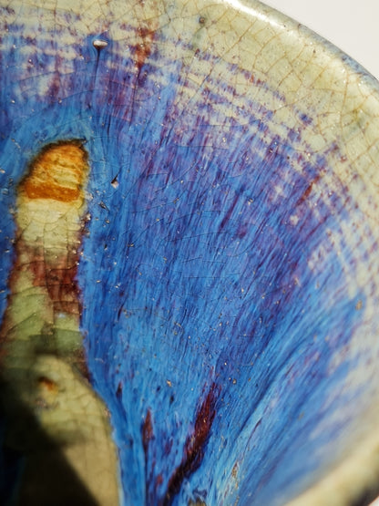 A large Flambé-Glazed Bottle Vase, Daoguang Period (1820–1850)