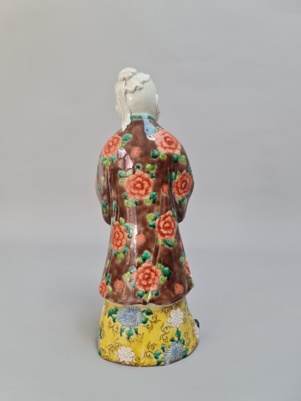 A rare Chinese porcelain set of figures, Republic period (1912-1949) - Afbeelding 5