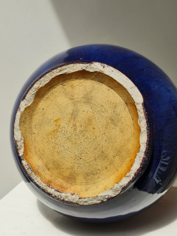 A large Flambé-Glazed Bottle Vase, Daoguang Period (1820–1850) - Afbeelding 4
