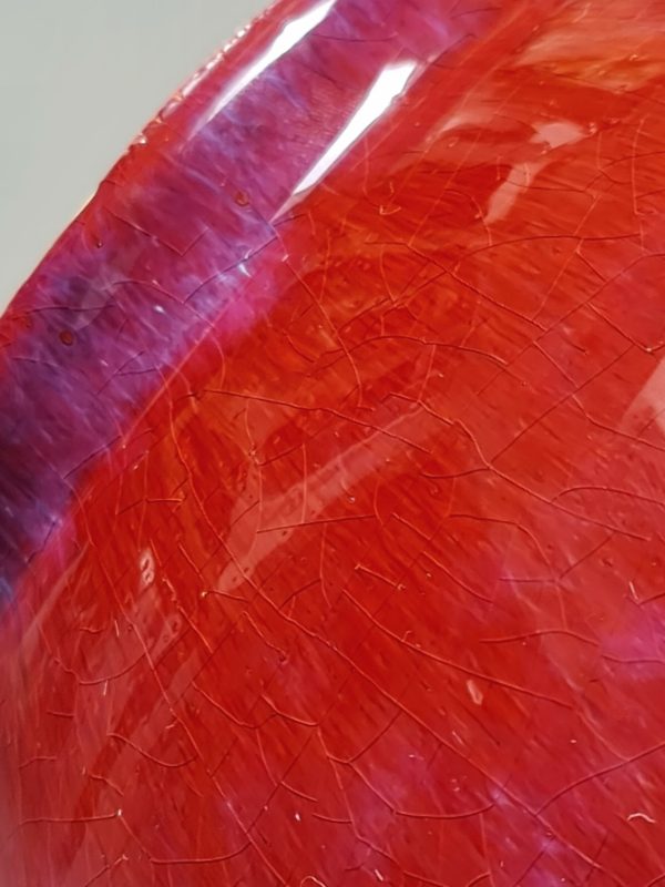 A large Flambé-Glazed Bottle Vase, 19th/20th Century - Afbeelding 2